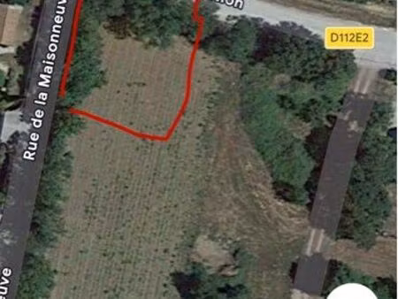 terrain hors lotissement