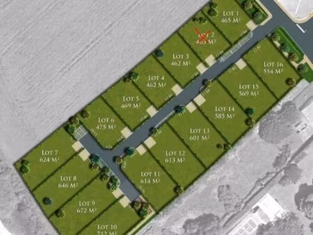 terrain 462 m² meursac