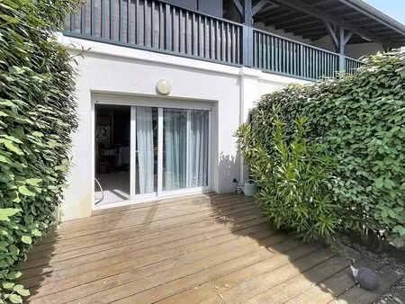 appartement t2 avec jardin à vieux-boucau proche océan