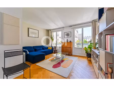 appartement paris 15 60.1 m² t-3 à vendre  625 000 €
