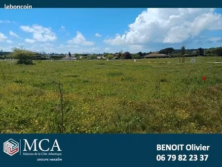 terrain 400 m² saint palais sur mer