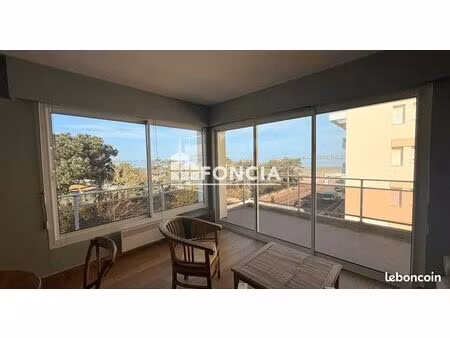 appartement 3 chambres avec vue mer  accès plage immédiat