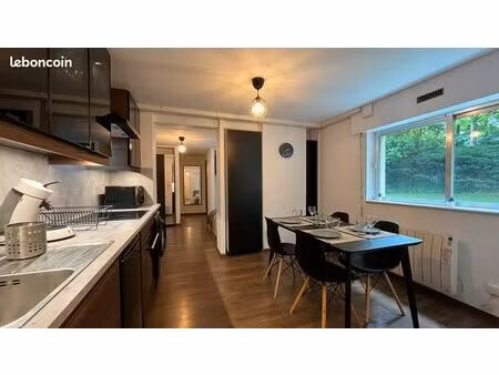 t1 bis meublé 33 m² - résidence sécurisée avec parc  piscine et tennis