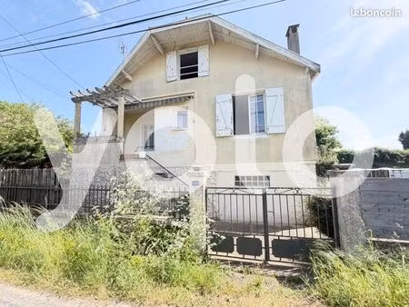 maison 86 m² 2 chambres + bureau avec piscine et terrain – neuvic