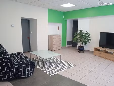 spacieux t2/3 meublé centre pays de clerval