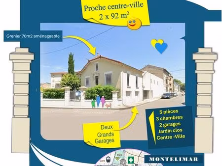 opportunite pour amenager en toute serenite. 3 chambres. des pièces pour tous. maison agre
