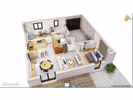 maison 4 pièces 61 m²