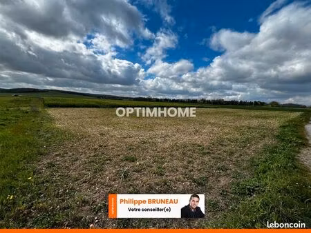 terrain 1 018 m² vaux sur eure