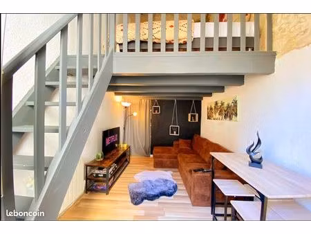 bel appartement + mezzanine rue etoile