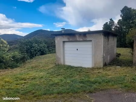 garage et terrain