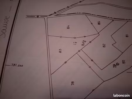 terrain nc avec puit