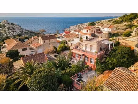 demeure avec jardin exotique et vue mer - calanque de samena