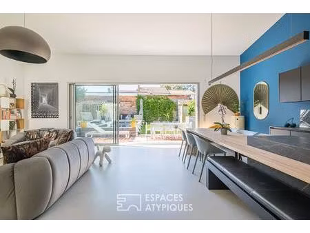 maison contemporaine avec piscine à talence roustaing