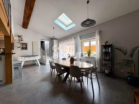 appartement esprit loft t4 avec terrasse et garage double - coeur de ville