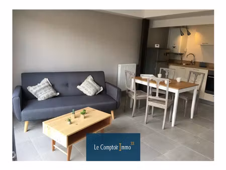 appartement t2 avec sa terrasse meublé