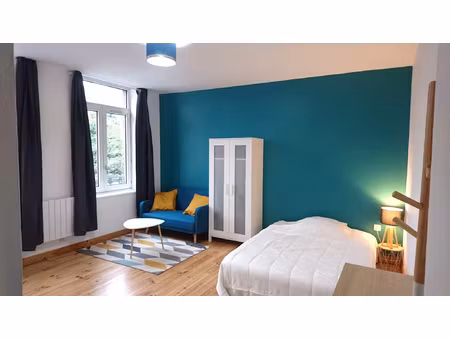 chambre en colocation à lille - wazemmes - 495eur/m cc - idéal