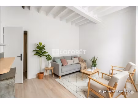studio 15 m² / calme et optimisé / belle hauteur sous plafond