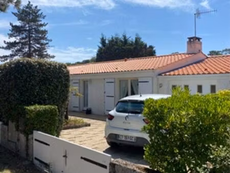 jolie maison de plein pieds à la tranche sur mer