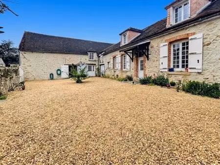 authentique briarde avec dépendances et grand terrain