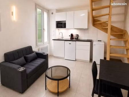 duplex meublé refait à neuf – vieux vichy – dpe b