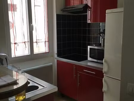 appartement 2p meublé à louer paris xviiième arrdt (métro jules joffrin)