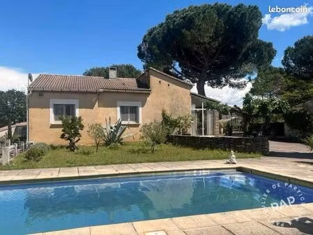 maison de plein pied - piscine - 132m2