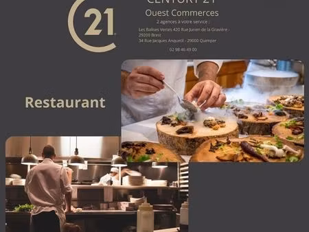 fonds de commerce hôtel  restaurant quimper
