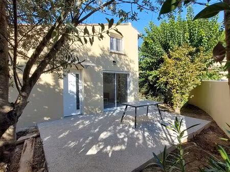appartement meublé avec jardin