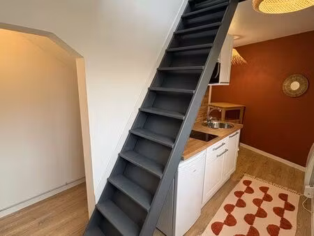 studio duplex 20m2 meublé - caen 14000 centre-ville