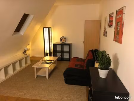 studio meublé avec bail mobilité 3 mois : proche goncourt 17m2