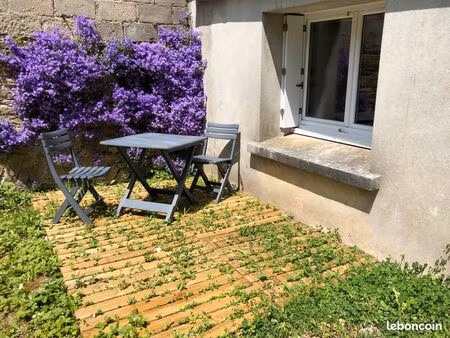 t2 duplex triangle d'or siam st louis tv+ wifi 7+terrasse jardin