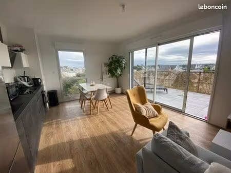appartement t3 meublé centre guipavas