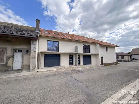 bonneveaux : plateau brut avec garage et balcon