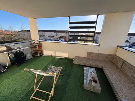 ennery - f3 - residence recente - terrasse - garage - parking