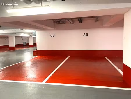parking sécurisé à vendre