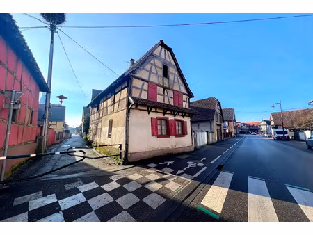 maison alsacienne à réhabiliter