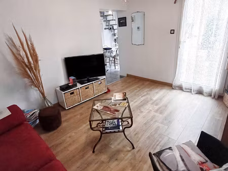 perpignan nord - maison plain-pied 55 m2 avec jardin