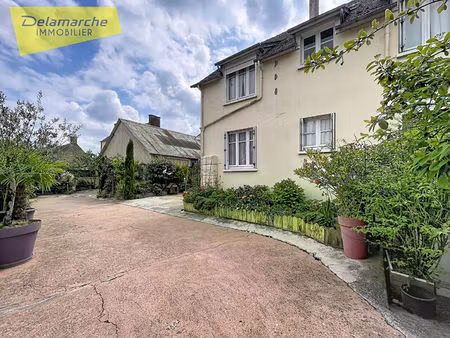 maison - 4 chambres - grand garage pour activité professionnelle - la croix avranchin