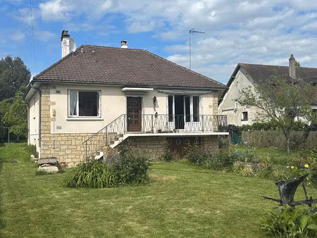 maison de plain-pied sur sous-sol total - jardin de 1196 m²