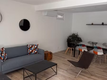 appartement f3 proche gare climatisé  avec terrasse  et parking