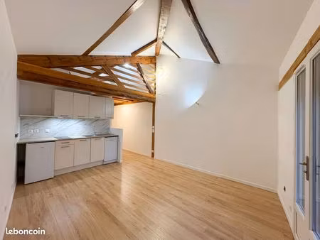 logement rénové 35 m2 + mezzanine - jullié