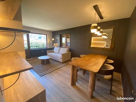 loue appartement rénové et meublé 39m2 avec cave à megève