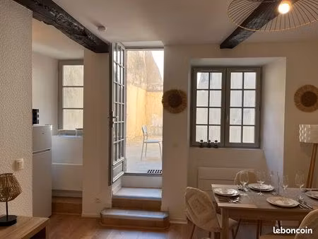 loue appartement 33m2 avec terrasse hypercentre de poitiers