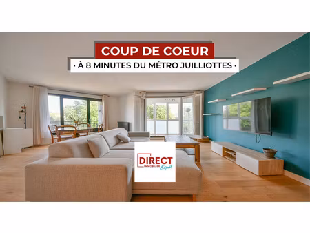 coup de coeur - 8 minutes du métro : app 3p + balcon + parki