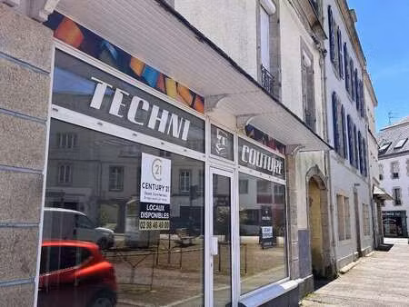 vente bureaux et commerces à quimper centre - rosmadec - gare (29000) : à vendre / 78m² qu
