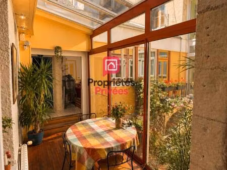 maison chinon centre ville 8 pièce(s) 250 m2 - cour intérieur