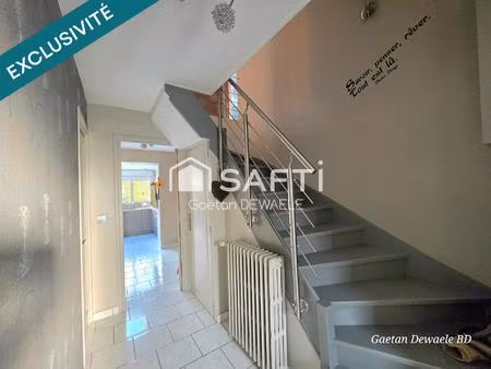 maison familiale avec garage et jardin