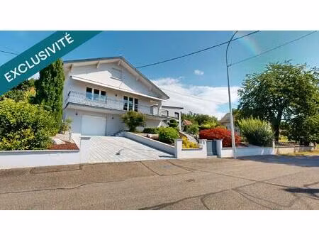 hochstatt – maison de plain-pied 158 m² avec sous-sol aménagé  jardin  pergola et double g