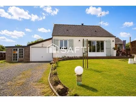 maison 77 m2  1000 m terrain  3 ch  de plain-pied à 150 m de la plage