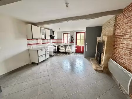 maison de ville 2 chambres avec jardin et terrain constructible independant !